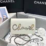 CHANEL WALLET ON CHAIN 2020 WHITE SIZE 19 CM - 1