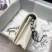CHANEL WALLET ON CHAIN 2020 WHITE SIZE 19 CM - 6