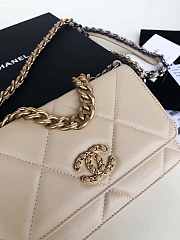 CHANEL 19 WALLET ON CHAIN 2019 BEIGE AP0957 SIZE 19 CM - 6