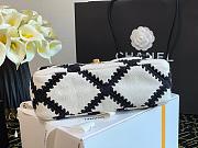 CHANEL 19 CROCHET BAG WHITE AS1160 SIZE 26 CM - 6