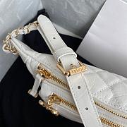CHANEL WAIST BAG WITH COIN PURSE WHITE AS1077 SIZE 34 CM - 3