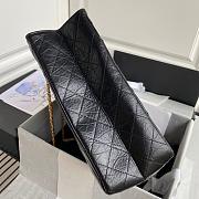 CHANEL SHOPPING BAG BLACK AS6611 SIZE 35 CM - 2