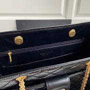 CHANEL SHOPPING BAG BLACK AS6611 SIZE 35 CM - 3