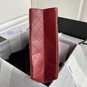 CHANEL SHOPPING BAG GARNET AS6611 SIZE 35 CM - 6