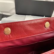 CHANEL SHOPPING BAG GARNET AS6611 SIZE 35 CM - 2