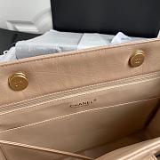 CHANEL SHOPPING BAG BEIGE AS6611 SIZE 35 CM - 6