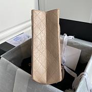 CHANEL SHOPPING BAG BEIGE AS6611 SIZE 35 CM - 5