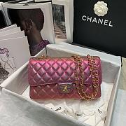 CHANEL MEDIUM CLASSIC IRIDESCENT HANDBAG - 3