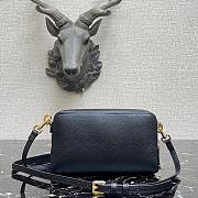 DIOR SADDLE DOUBLE POUCH BLACK M900 SIZE 19 CM - 4