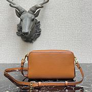 DIOR SADDLE DOUBLE POUCH BROWN M900 SIZE 19 CM - 5
