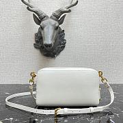 DIOR SADDLE DOUBLE POUCH WHITE M900 SIZE 19 CM - 5