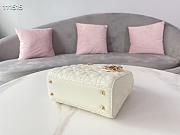 DIOR AMOUR MY ABCDIOR LADY BAG WHITE M0538 SIZE 20 CM - 3