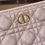 DIOR LARGE CARO DAILY POUCH WARM TAUPE S5086 SIZE 30 CM - 4
