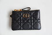 DIOR CARO MULTIFUNCTIONAL POUCH BLACK S5036 SIZE 18.5 CM - 4