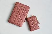 DIOR CARO MULTIFUNCTIONAL POUCH DEEP NUDE S5036 SIZE 18.5 CM - 6
