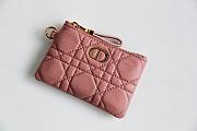 DIOR CARO MULTIFUNCTIONAL POUCH DEEP NUDE S5036 SIZE 18.5 CM - 5