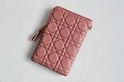 DIOR CARO MULTIFUNCTIONAL POUCH DEEP NUDE S5036 SIZE 18.5 CM - 3