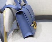 DIOR 30 MONTAIGNE BAG CORNFLOWER BLUE M9203 SIZE 24 CM - 6