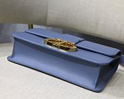 DIOR 30 MONTAIGNE BAG CORNFLOWER BLUE M9203 SIZE 24 CM - 5