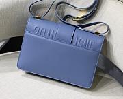 DIOR 30 MONTAIGNE BAG CORNFLOWER BLUE M9203 SIZE 24 CM - 4