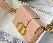DIOR 30 MONTAIGNE BOX BAG NUDE PINK M9204 SIZE 17.5 CM - 6