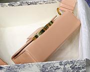 DIOR 30 MONTAIGNE BOX BAG NUDE PINK M9204 SIZE 17.5 CM - 5
