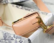DIOR 30 MONTAIGNE BOX BAG NUDE PINK M9204 SIZE 17.5 CM - 3