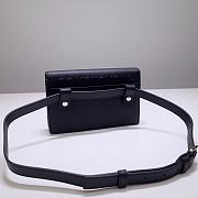 DIOR 2-IN-1 30 MONTAIGNE POUCH BLACK S2086 SIZE 19 CM - 4