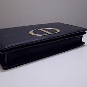 DIOR 2-IN-1 30 MONTAIGNE POUCH BLACK S2086 SIZE 19 CM - 5