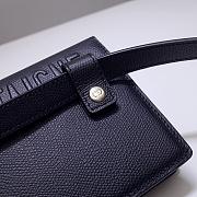 DIOR 2-IN-1 30 MONTAIGNE POUCH BLACK S2086 SIZE 19 CM - 3