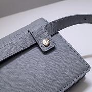 DIOR 2-IN-1 30 MONTAIGNE POUCH GRAY S2086 SIZE 19 CM - 4