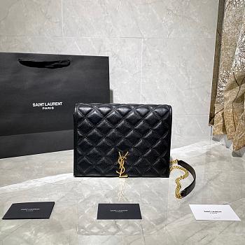 YSL BECKY MINI BAG BLACK 629246 SIZE 25 CM