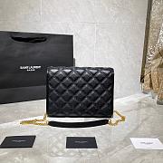 YSL BECKY MINI BAG BLACK 629246 SIZE 25 CM - 4
