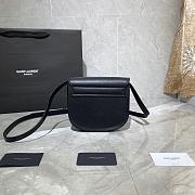 YSL KAIA SMALL SATCHEL BLACK 619740 SIZE 18 CM - 2
