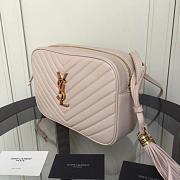 YSL LOU CAMERA BAG PALE PINK 520534 SIZE 23 CM - 2