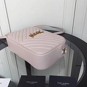 YSL LOU CAMERA BAG PALE PINK 520534 SIZE 23 CM - 4