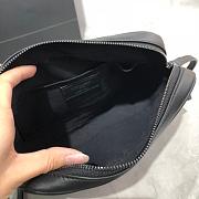 YSL LOU CAMERA BAG BLACK & BLACK METAL 520534 SIZE 23 CM - 4