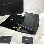 YSL KATE MEDIUM REVERSIBLE BLACK 553804 SIZE 28.5 CM - 5