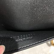 YSL KATE MEDIUM REVERSIBLE BLACK 553804 SIZE 28.5 CM - 3