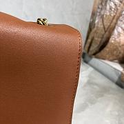 YSL KATE MEDIUM REVERSIBLE BROWN 553804 SIZE 28.5 CM - 4