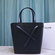 CELINE SMALL CABAS PHANTOM BLACK 189023 SIZE 27 CM - 1
