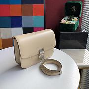CELINE MEDIUM CLASSIC BAG BEIGE 189173 SIZE 24 x 18 x 7 CM - 5