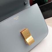 CELINE MEDIUM CLASSIC BAG LIGHT BLUE 189173 SIZE 24 x 18 x 7 CM - 2