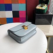 CELINE MEDIUM CLASSIC BAG LIGHT BLUE 189173 SIZE 24 x 18 x 7 CM - 4