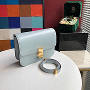 CELINE MEDIUM CLASSIC BAG LIGHT BLUE 189173 SIZE 24 x 18 x 7 CM - 5