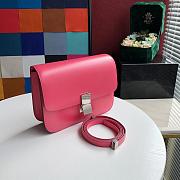 CELINE MEDIUM CLASSIC BAG PUNCH PINK 189173 SIZE 24 x 18 x 7 CM - 4