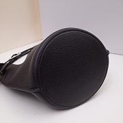 CELINE BIG BAG NANO BUCKET BAG BLACK 187243 SIZE 21 CM - 4