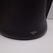 CELINE BIG BAG NANO BUCKET BAG BLACK 187243 SIZE 21 CM - 3