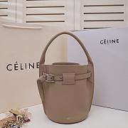 CELINE BIG BAG NANO BUCKET BAG BEIGE 187243 SIZE 21 CM - 1