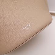 CELINE BIG BAG NANO BUCKET BAG BEIGE 187243 SIZE 21 CM - 3